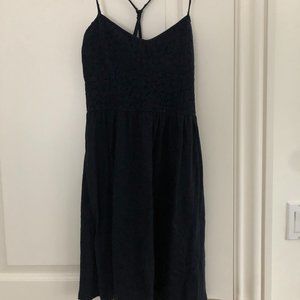 American Eagle Bustier Navy Dress Size Medium